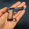 1:4 Scale Alloy M92 Pistol Mini Gun Metal Keychain M92 Pistol Keychain Fidget Toy PUBG Gun Gift Pubg Decoration Toys for Adult 5