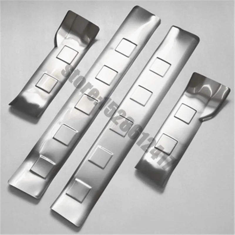 Car Styling Per Nissan X-Trail T31 Accessori 2007 2008-2013 Inossidabile Xtrail Auto Door Sill Protector Sills Scuff Plate Guard