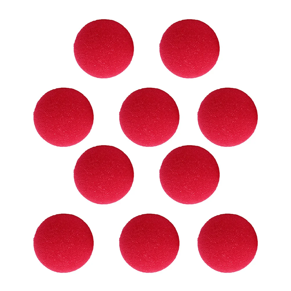 

10 Pcs Sponge Clown Nose Novelty Noses Christmas Decorations Cosplay Prop Makeup