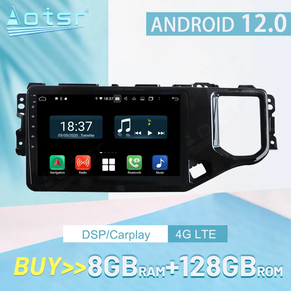

8+128GB Carplay For Chery Tiggo 4 2019 Android 12.0 PX6 Car Stereo Radio Multimedia Player Auto Audio GPS Navigation Head Unit