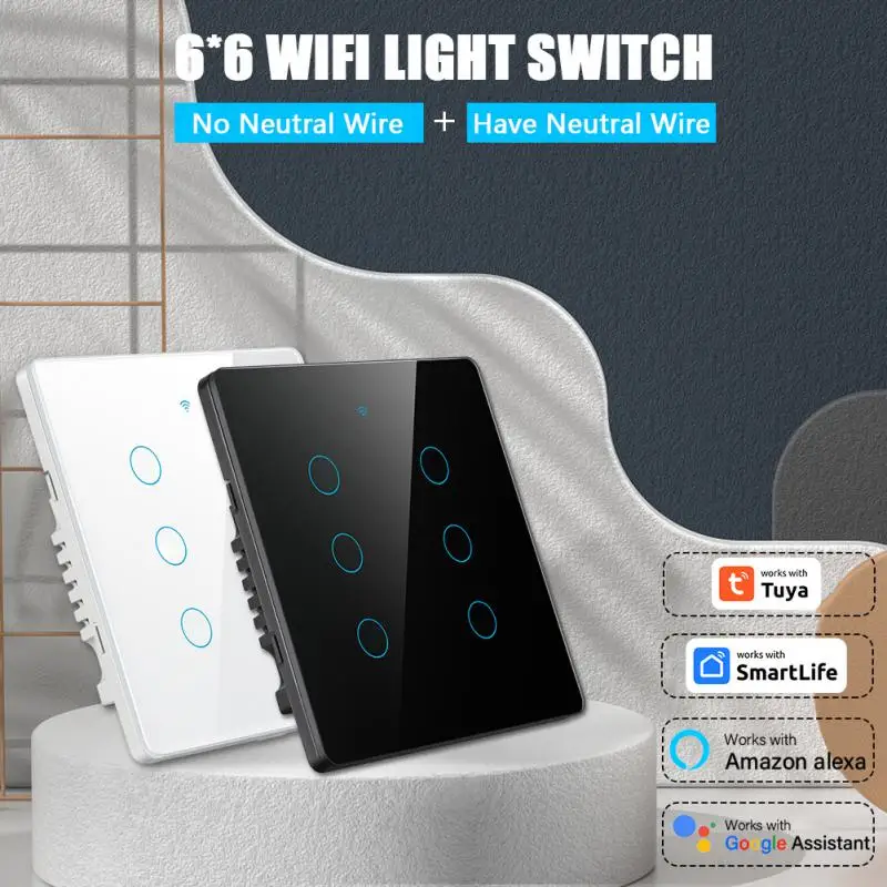 

Смарт-переключатель с поддержкой Wi-Fi и голосового управления