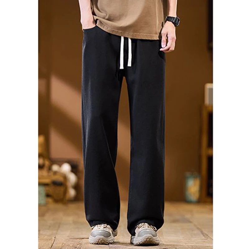 الرجال جديد فضفاض الجينز موضة Y2K شارع العليا الرج...