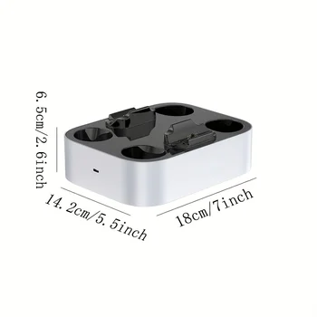 PS5 Controller Charger Station for Playstation 5 Dual for for DualSense Edge Control Fast Charging Dock Stand with Cable 2
