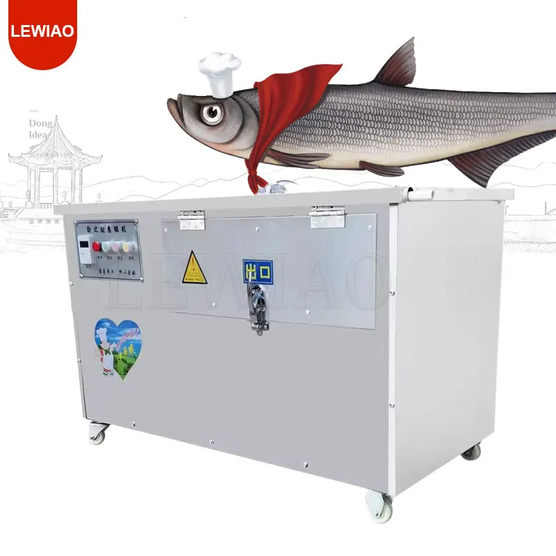 

Automatic Fish Scaling And Gutting Machine Removing Machine Small Fish Cleaning Machinery