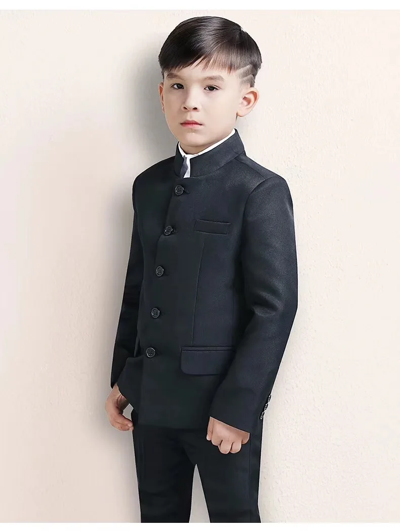 2 Pieces Boys Suits Slim Fit Single Breasted Jacket Tuxedo Suits For
