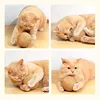 Sisal False Mouse Cat Toy Bite Resistance Stuffed Toy Interactive Cat Toy Simulation Mice Kitten Self-Playing Plush Toys 6