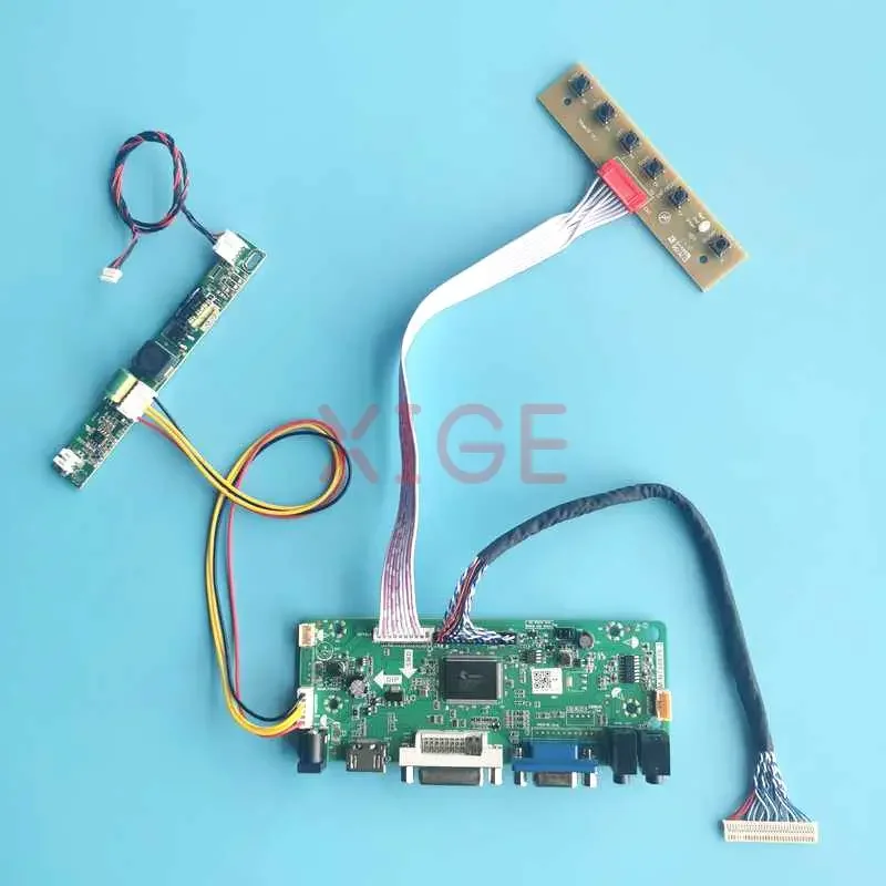 

For HSD190MEN6-A00 M170ETN01.1 Display Controller Driver Board DIY Kit 1280*1024 Matrix DVI VGA HDMI-Compatible 19" LVDS 30-Pin