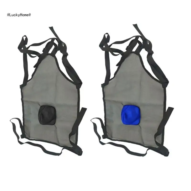 Anti Breeding Goat Apron with Adjustable Strap Breeding Control Black/Blue Wear Resistant Livestock Clothing 11UA