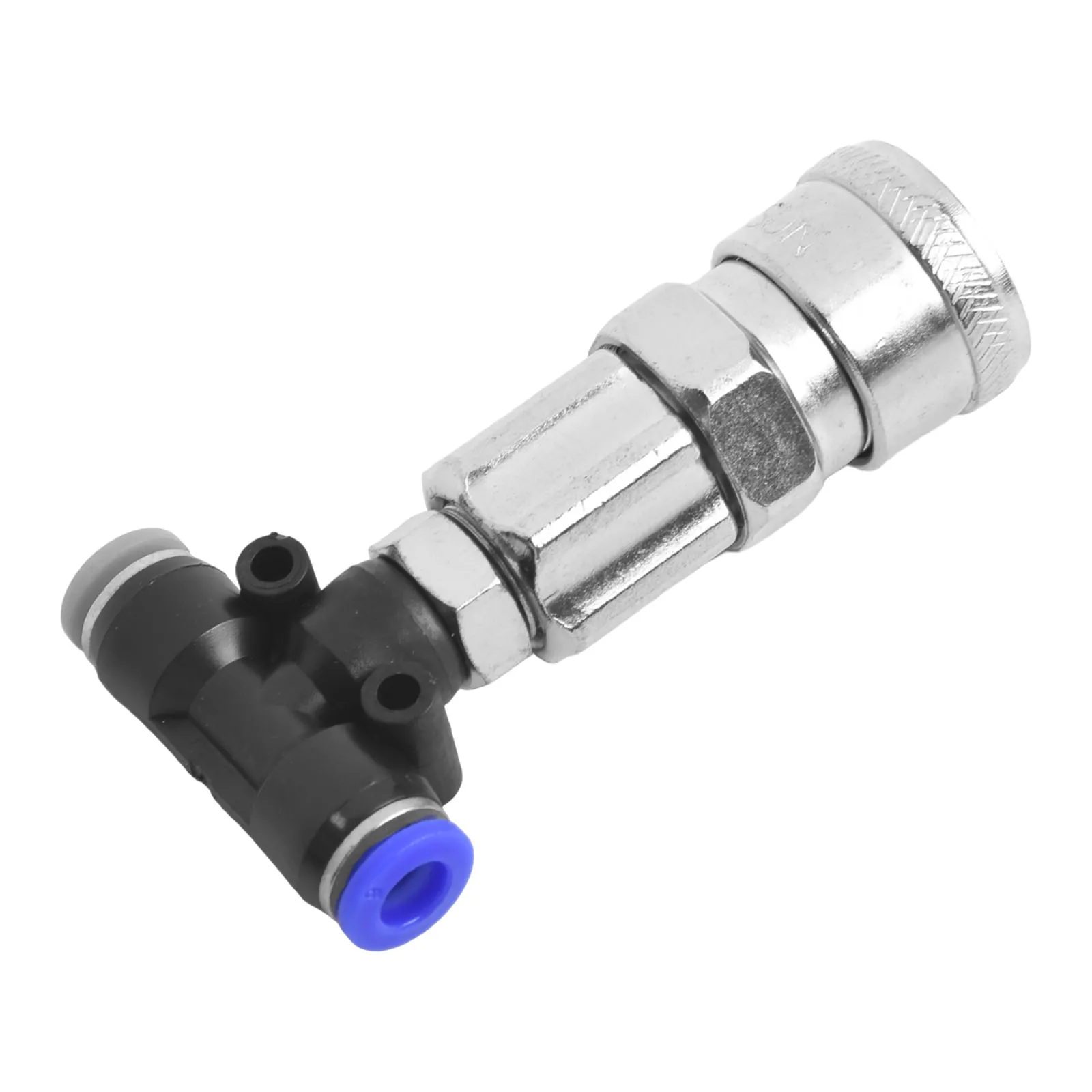 1PC Three-way Straight Through Joint Pneumatic Tank Connector Pneumatic Fitting For Trucks And Trailers Pneumatic Fitting Tools