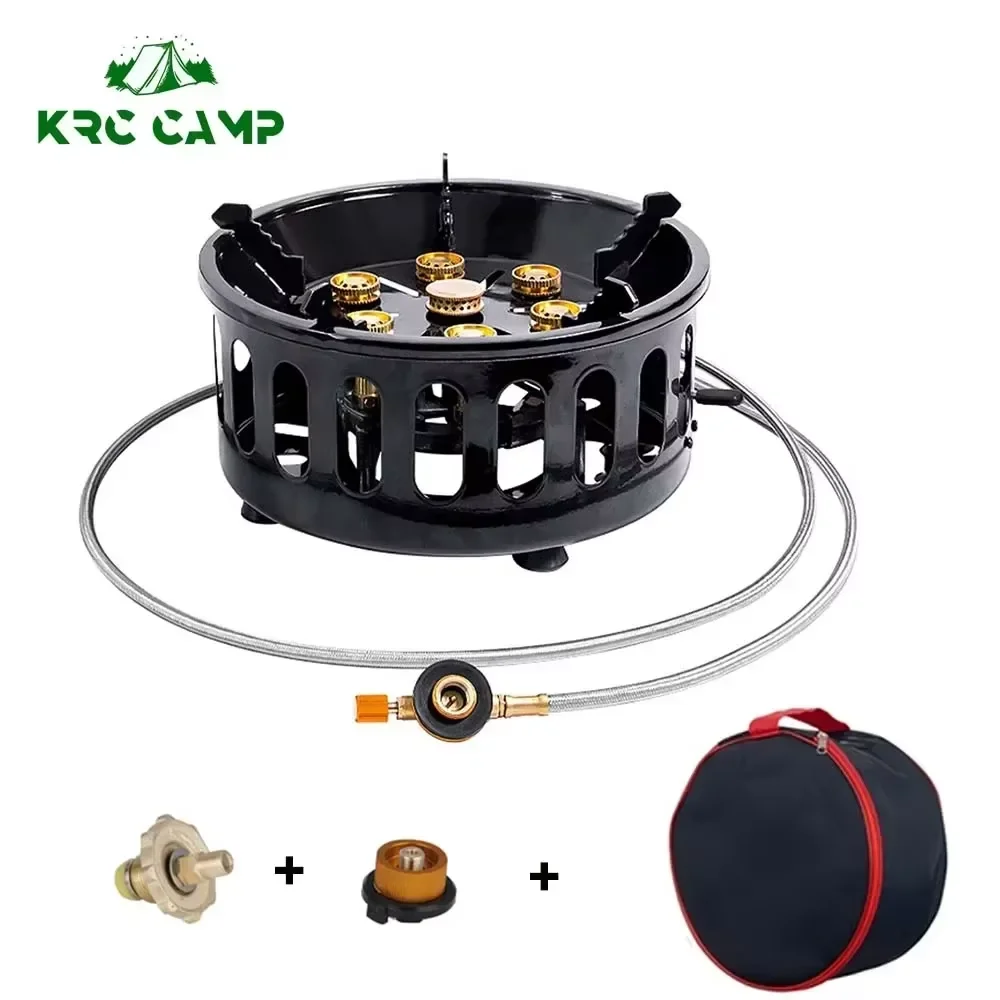 19800W 7-Core Camping Stove High-Power Gase Burner Windproof Stove Electronic ignition Outdoor Stoves Hiking Camping 2023 1 19800W 7-Core Camping Stove High-Power Gase Burner Windproof Stove Electronic ignition Outdoor Stoves Hiking Camping 2023 1