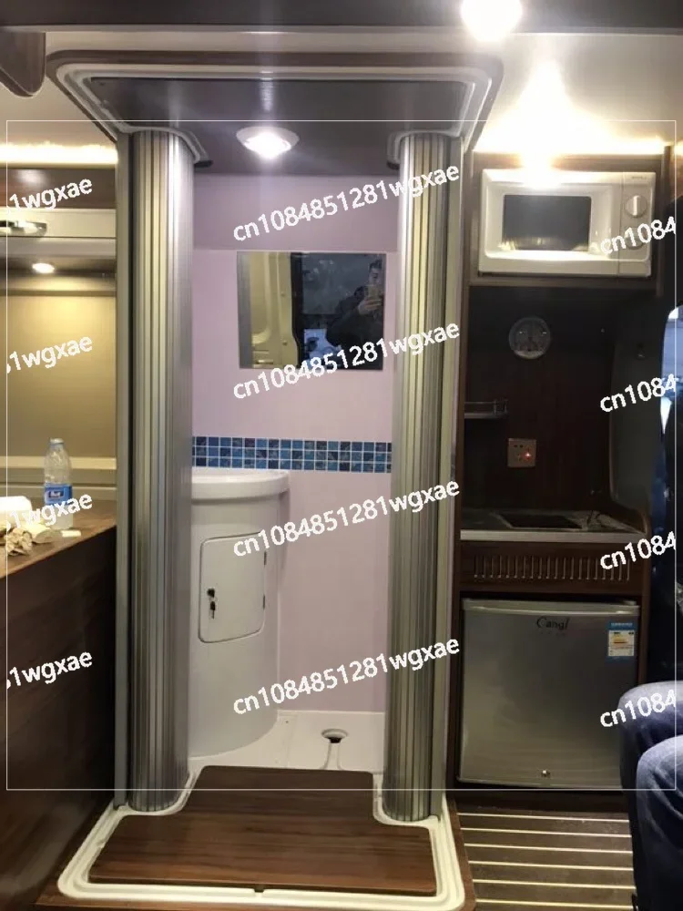 PVC와 ABS 소재로 만든 강력한 슬라이딩 샤워 문 키트