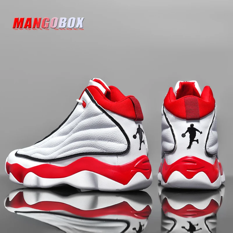 2022 New Cool Basketball Shoes Couples Anti Slippery Basketball Boots