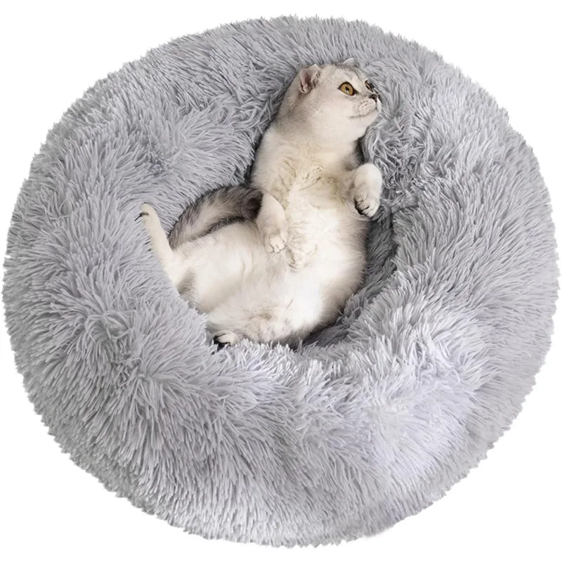 Dog Bed with Cover Cave, Orthopedic Dog Bed with Blanket, 33.5 * 27.6'' Rectangle Pet Crate Cozy Cuddler Mat