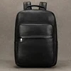 Genuine Leather School Bag For Men Women Black Cowskin Backpack 14 15 16 Inch Laptop Backpacks Travel Bag Male Female New Design 2