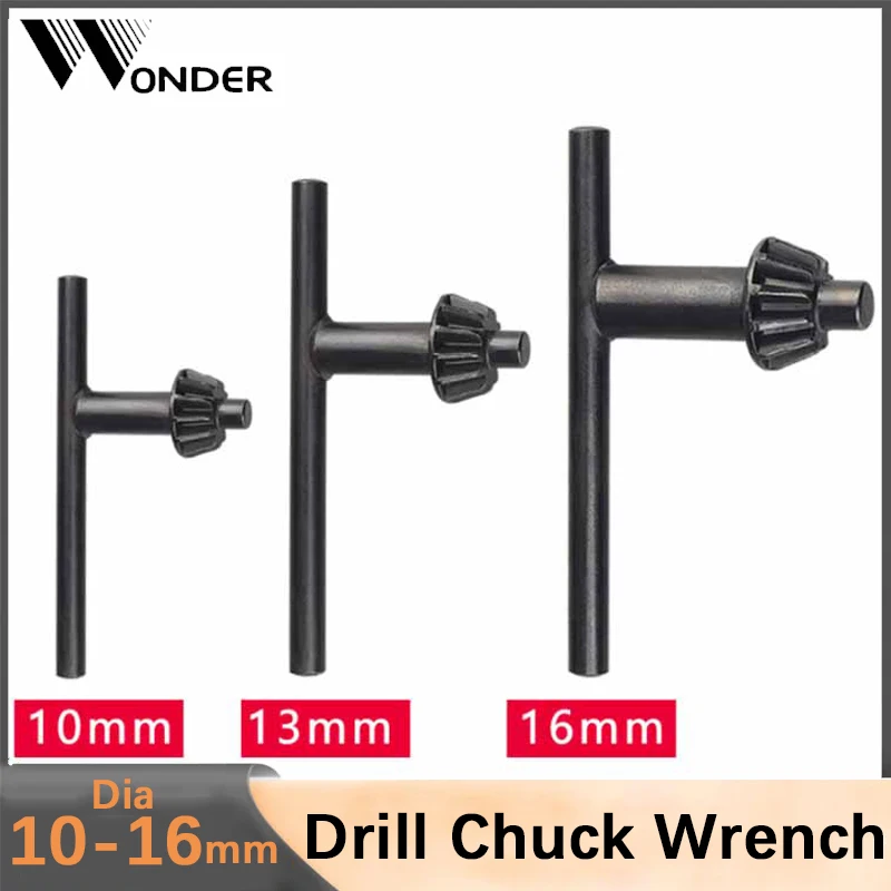 

1 Set Electric Hand Drill Accessories Chuck Wrench Hand Tool Drill Chuck Key Wrench 10/13/16mm