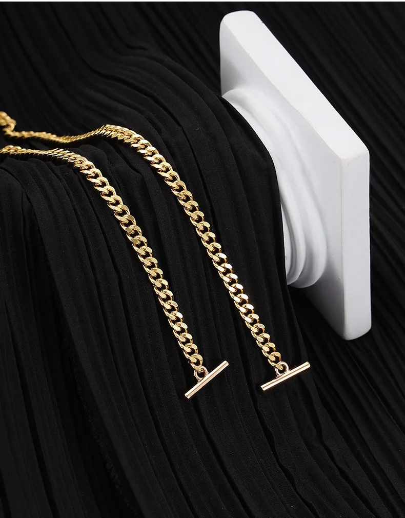 Retrofit Purse T Chain Strap For Y SL Bag Inner Bags Accessories Handbags Purse Insert Felt Liner Bag Crossbody Chain Straps handbag organizer felt bag organizer