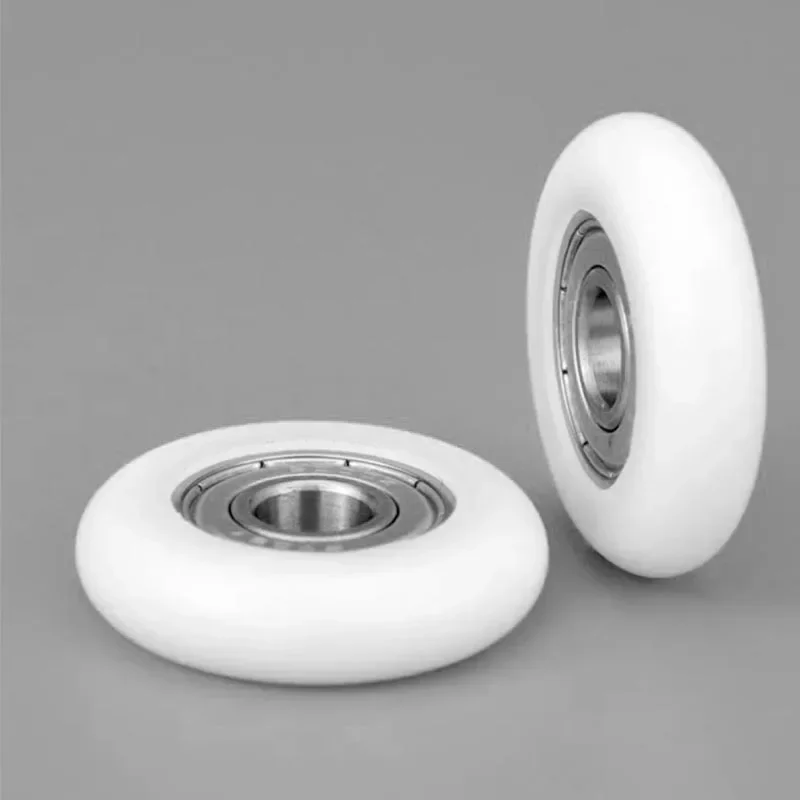Rolamento Revestido de Plástico para Remo Machine Wheels Rolo Redondo Pom para Remo Bsr6284010 Roda od 40 mm 8x40x10 mm