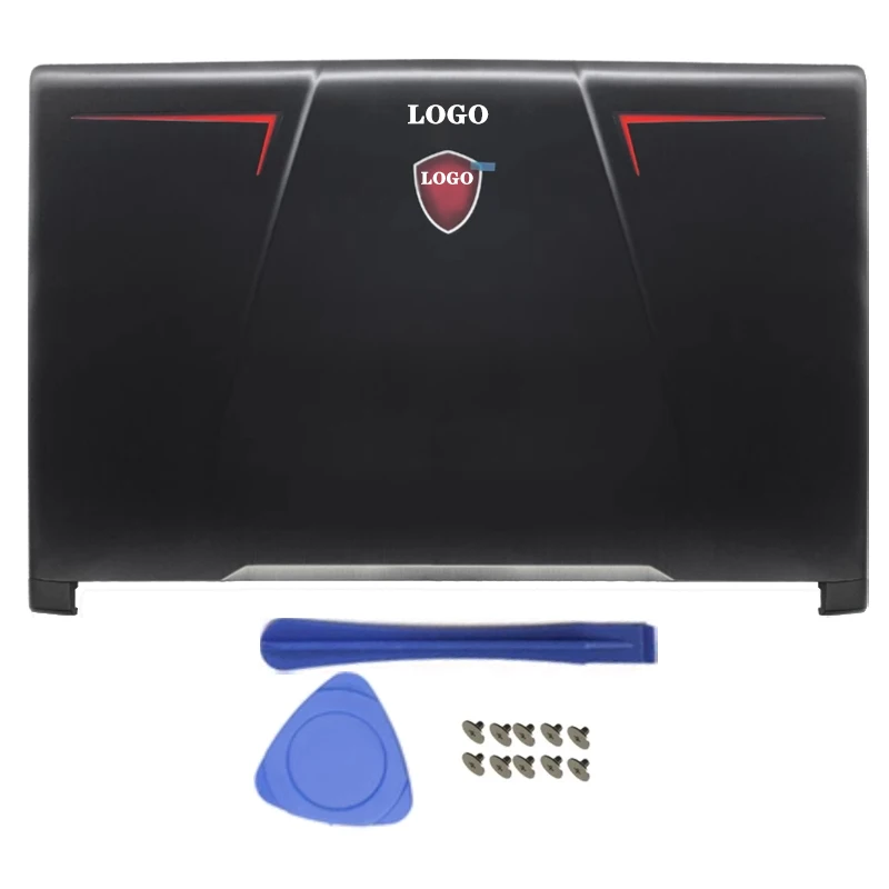 para Msi Gp73 Gp73vr Ms17c1 Ms-17c5 Ms-17c6 Ms-17c7 Portátil Lcd Capa Traseira Moldura Dianteira Dobradiças Capa Portátil Quadro Case Novo - Imagem 6