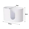 Cotton Round Pad Holder Powder Puff Storage Box Home Cotton Swab Box Makeup Organizer Dustproof Portable Durable Bathroom Jar 6