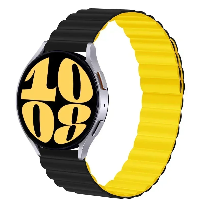 Magnetic Silicone Ultimate Watch Strap Bracelet, 22mm/20mm