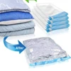 5Pcs Travel Roll-Up Compression Bags Reusable Vacuum Storage Bag Saves 80% of Storage Space Roll-Up Compression No Need Air Pump 1