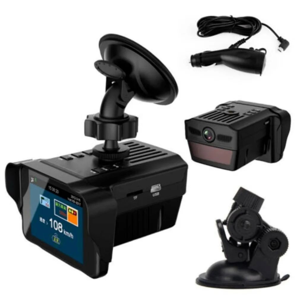 

Playable Speed Tachometer Mirro Car Speed Laser GPS Voice Alert Safety Camera Car DVR Video Recorder Dash Cam