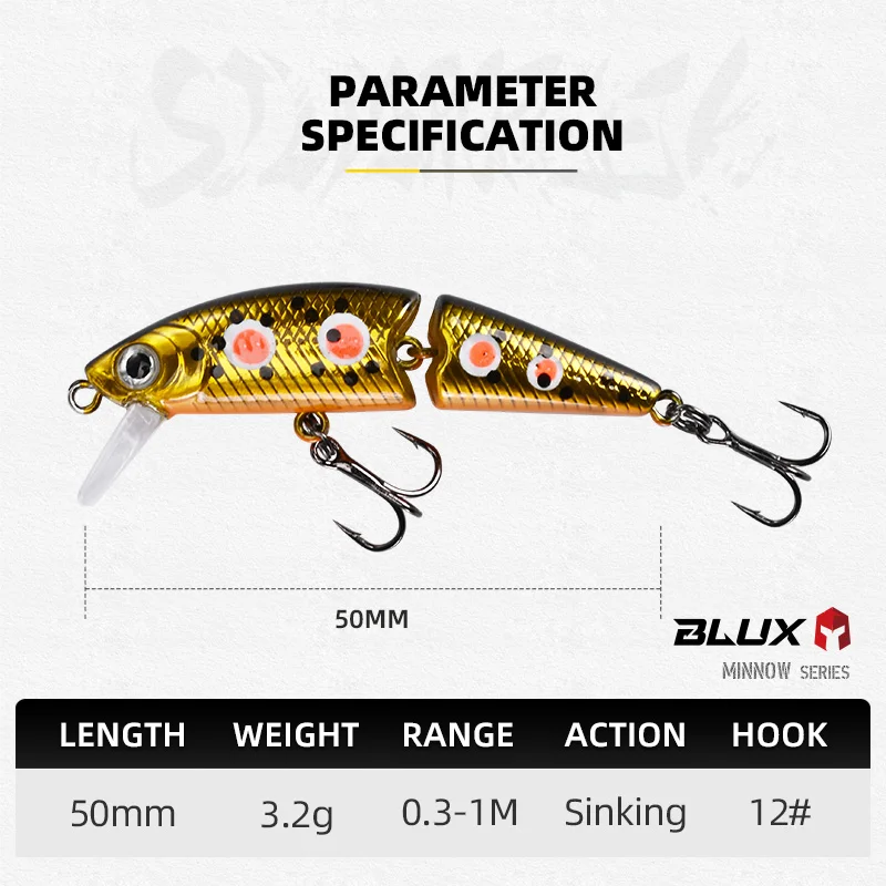 Mini Jointed Sinking Swimbai 3