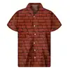 2024 Summer New Gaming Pixel Emoji Pattern Men's Hawaiian Shirt Casual Button Lapel Unisex Shirt Pixel Style Fashion Shirt 2
