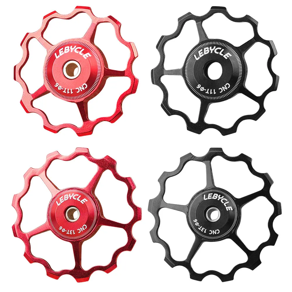 11T 13T MTB Bicycle Rear Derailleur Jockey Wheel Bike Guide Roller Idler Bicycle Guide Wheel Pulley Mountain Bike Accessories