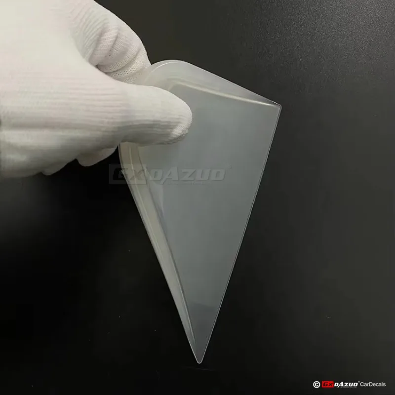 5개/세트 16*7CM 얇은 흰색 플라스틱 카드 스퀴지 반투명 스퀴지