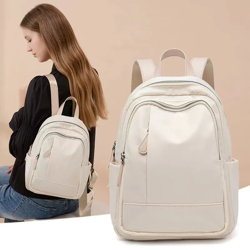 

XZAN Backpack for Women Bags Female School Fashion Ladies Girls Travel Solid Color Shoulder s