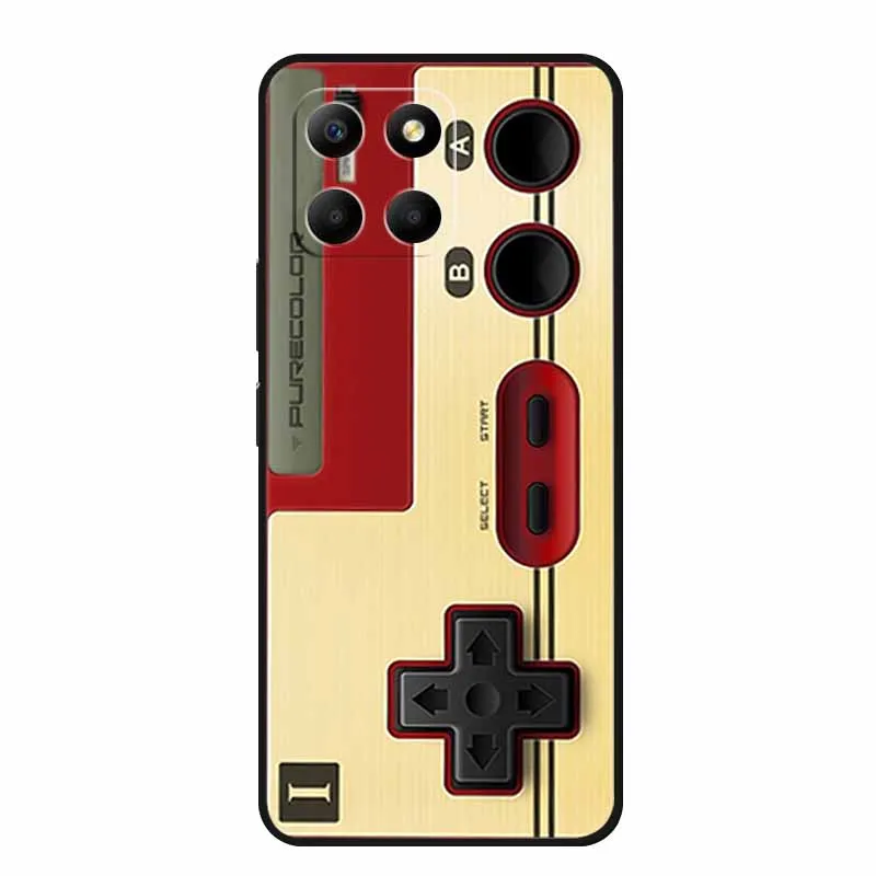 Black Silicone Soft Back Cover Case - Enhanced Grip and Protection