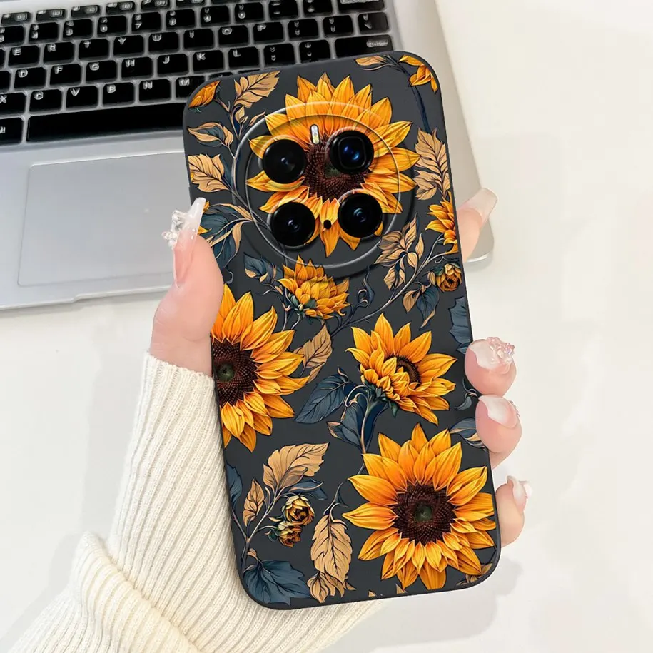 Stylish Floral Silicone Protective Bumper Case