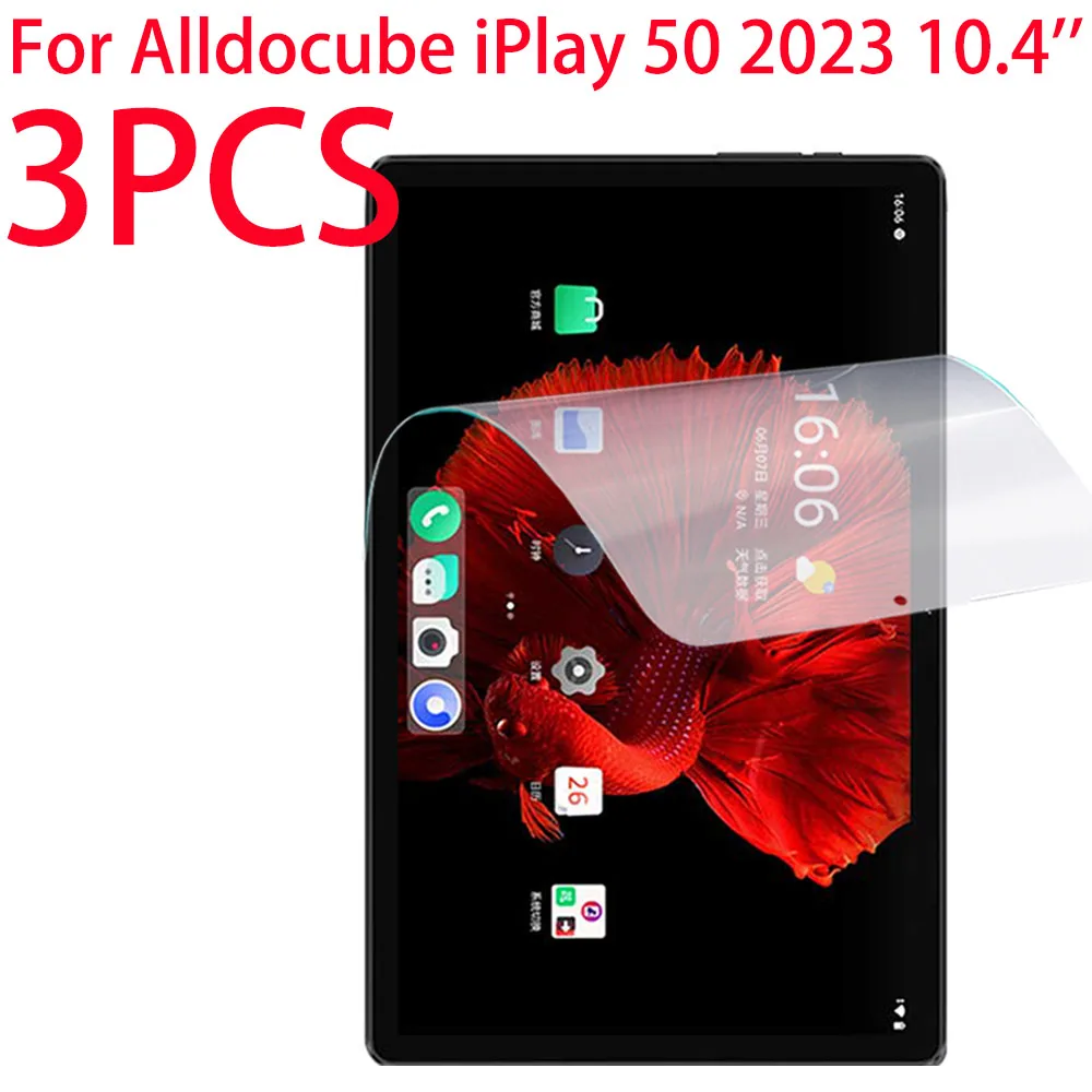 

Мягкая ПЭТ-пленка для защиты экрана Alldocube iPlay 50 2023 10,4 дюйма, 3 упаковки, защитная пленка для планшета iPlay 50 2023 10,4 дюйма