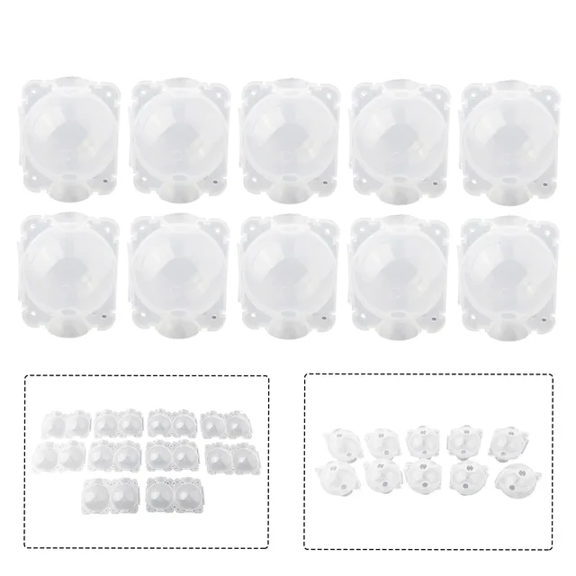 20/10pcs 5cm/8cm Plant Root Growing Box High Pressure Propagation Ball Garden Graft Box Reusable Plant Rooting Equipment 3