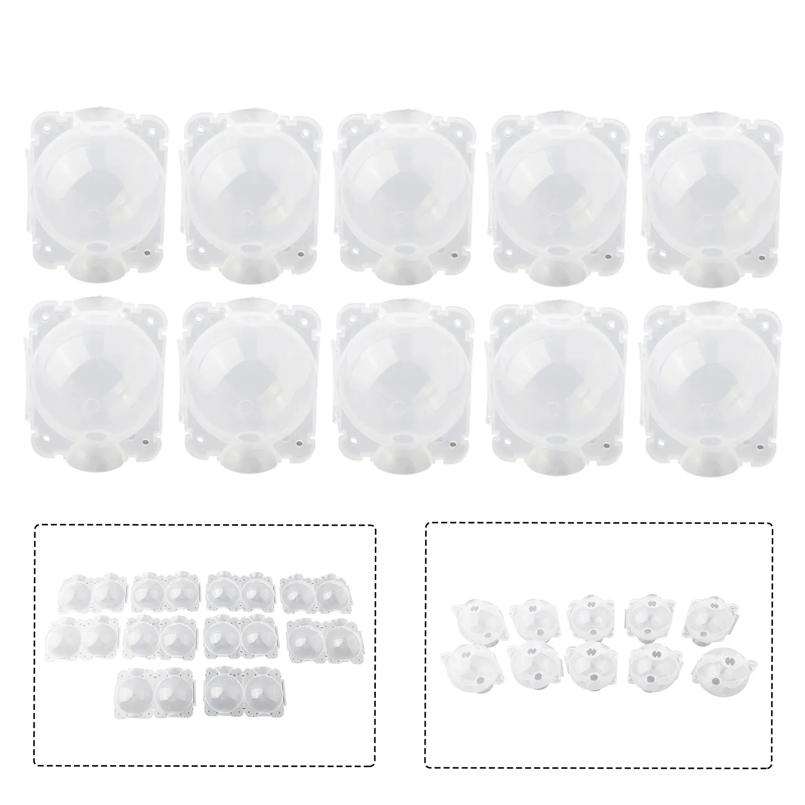 20/10pcs 5cm/8cm Plant Root Growing Box High Pressure Propagation Ball Garden Graft Box Reusable Plant Rooting Equipment 3