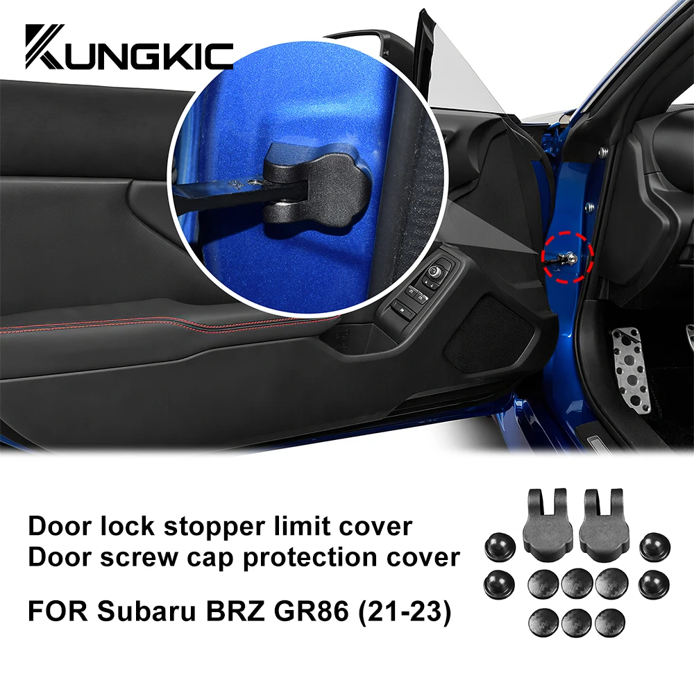 Car Door Lock Stopper Limiting Cover Case For Subaru BRZ Toyota GR86 2021 2022 2023 2024 Protective Ceyes Accessories Styling