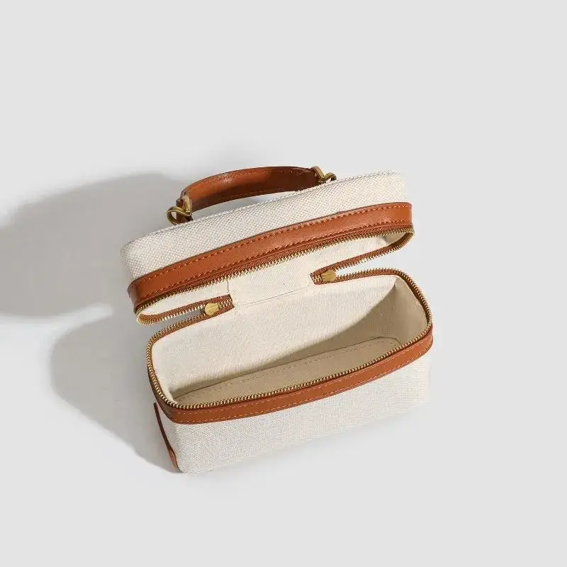Fashion Box Women Handbags Designer Thick Canvas Shoulder Crossbody Bags Casual Spring and summer Small Purses 2025 bolso mujer