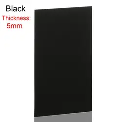 Self - Adhesive Anti - Slip Felt Pads for Furniture Protection - DIY Cuttable Floor Guards, 21x30cm (Black)