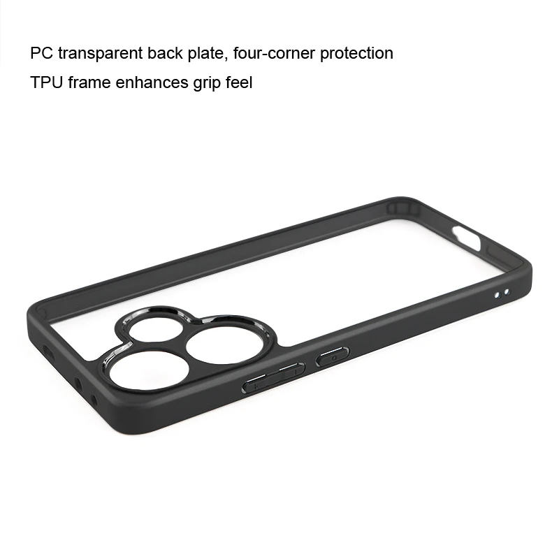 Transparent Shockproof Silicone Phone Protector Case