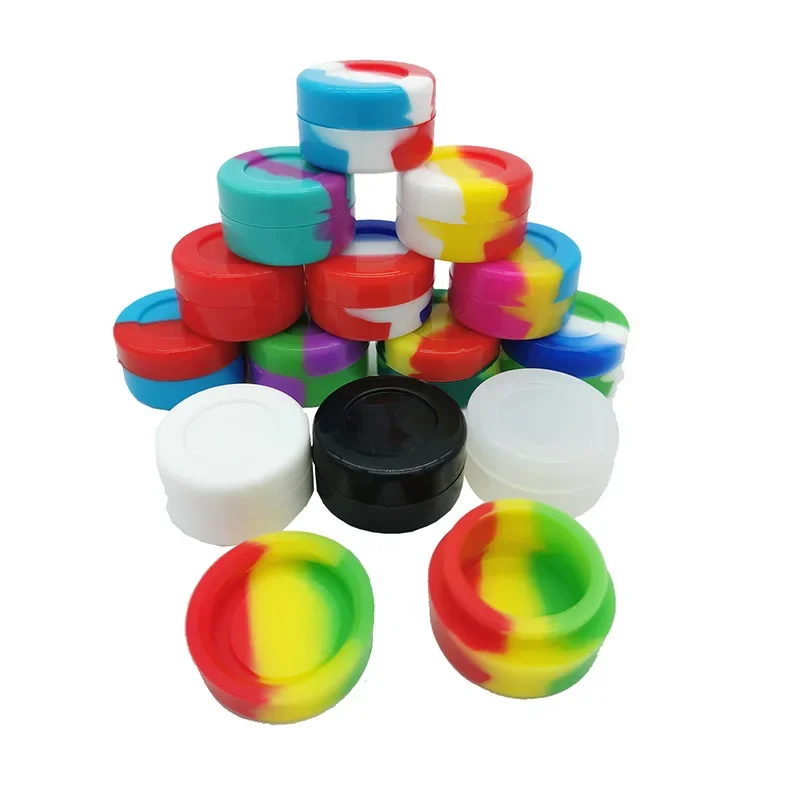 2/3/5/7ml Silikon Leere Kosmetische Jar Mini Gesicht Creme/Lotion/Kosmetik/wachs/Öl Reise Container Lagerung Container rauchen – Detail 7
