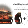 LegendFlame 23" W Free Standing Electric Fireplace Log Set (EF290), Fireplace Insert, Heater 750W/1500W, Crackling Sound, Remote 3