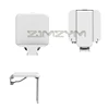 Wall Mounted Stool Bathroom Folding Stool Shower Seat Elderly Bath Chair Invisible Porch Shoes Stool Home Care Bath Goods 2