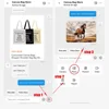 Add Your Logo Customizable Canvas Tote Bag Large Women's Designer Handbags  Shopping Bags for Groceries Fabric Shopper Cloth 4