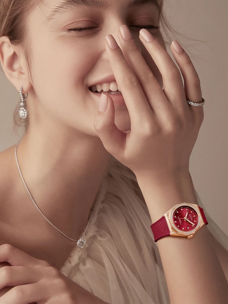 Bonest Gatti Top Brand Ladies Mechanical Watches Fashion Automatic movement Leather Watch Strap Watches for women 6