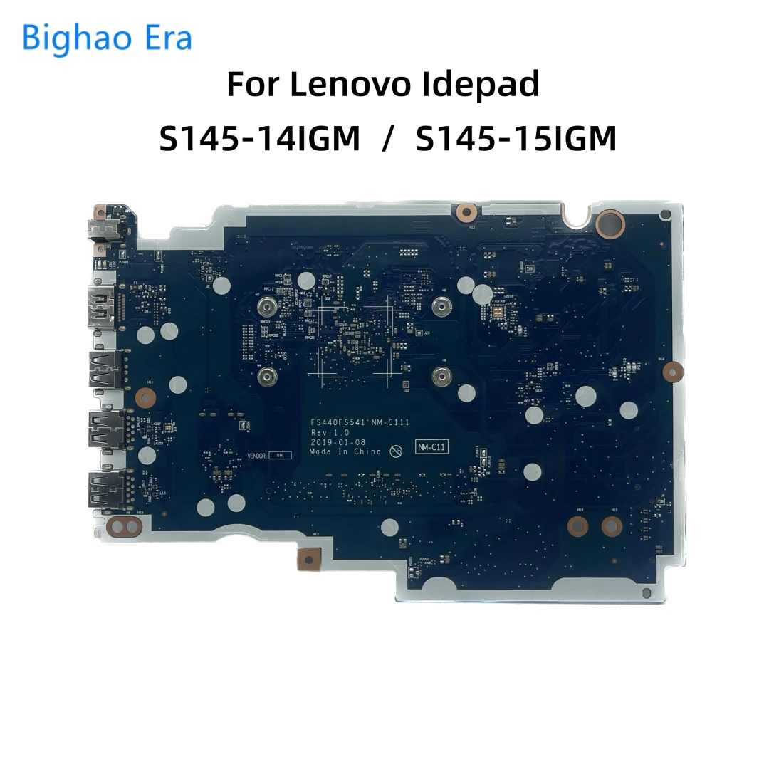 Placa-mãe Portátil para Lenovo Ideapad S14514igm S145-15igm N4000 N4100 N5000 Cpu Ddr4 Fs440 Fs541 Nm-c111 Fur: 5b20s4228 - Imagem 3