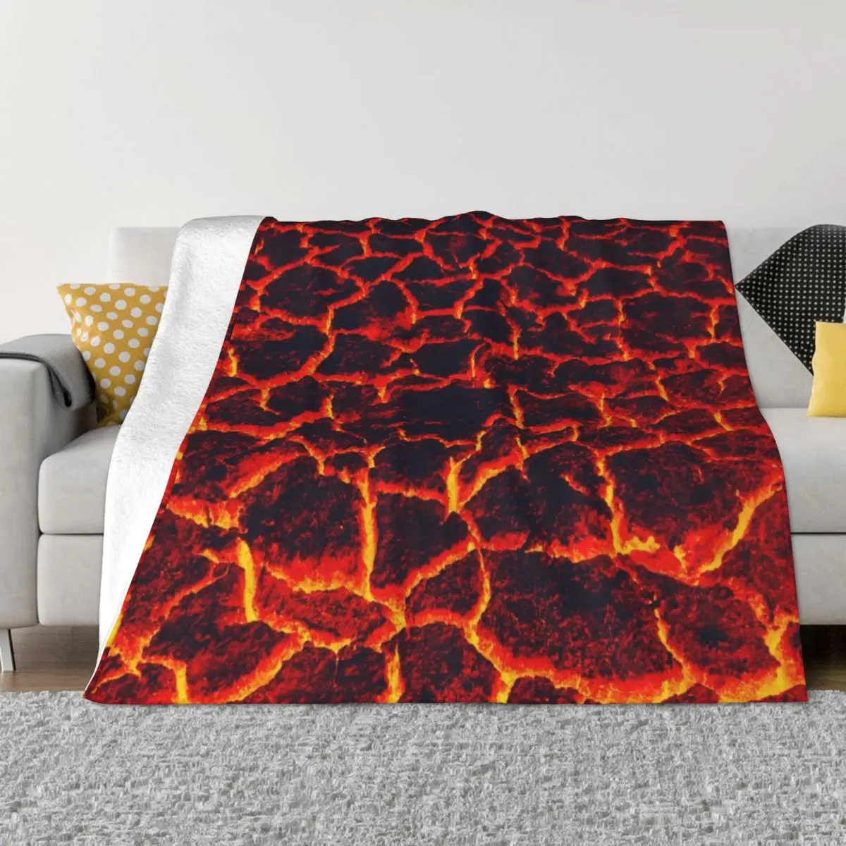

active lava Throw Blanket Decorative Sofas christmas gifts Blankets
