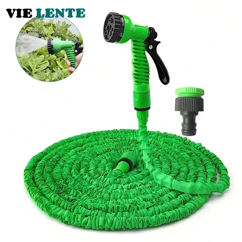 Expandable Magic Hose, High-Pressure Car Wash, 7Water Spraying Functions, Water Gun, Home Garden Watering Hose
