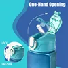 1PCS Hot Sale 750ML Sports Water Bottle Shaker Outdoor Travel Portable Leakproof Drinkware Plastic Drink Bottle BPA Free 5