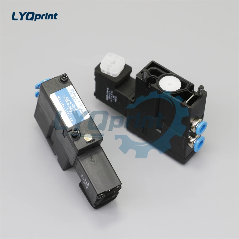 하이델베르그 용 최고의 품질 SM52 SM74 SM102 기계 솔레노이드 밸브 M2.184.1121 MEBH-4/2-QS-6-S